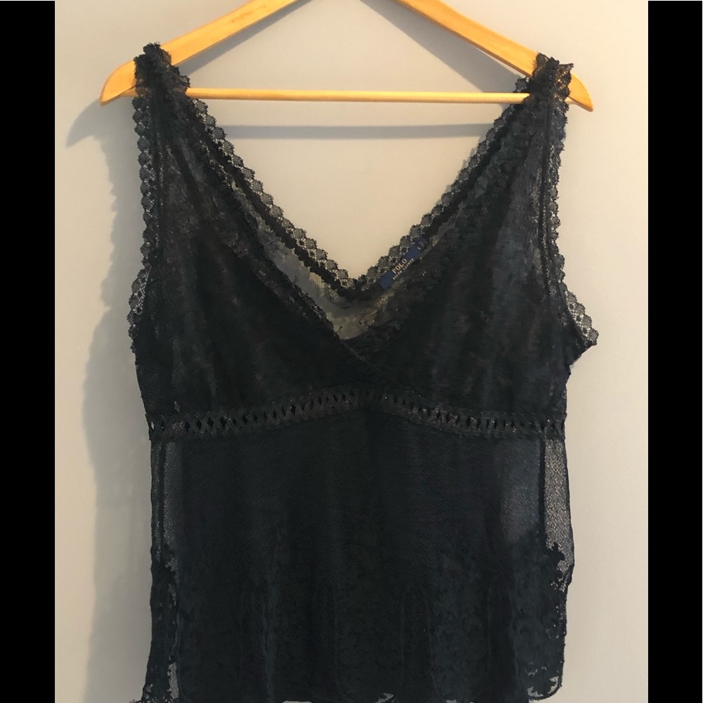 ✨HOST PICK✨ NWOTS RALPH LAUREN BLUE LABEL TOP (L)